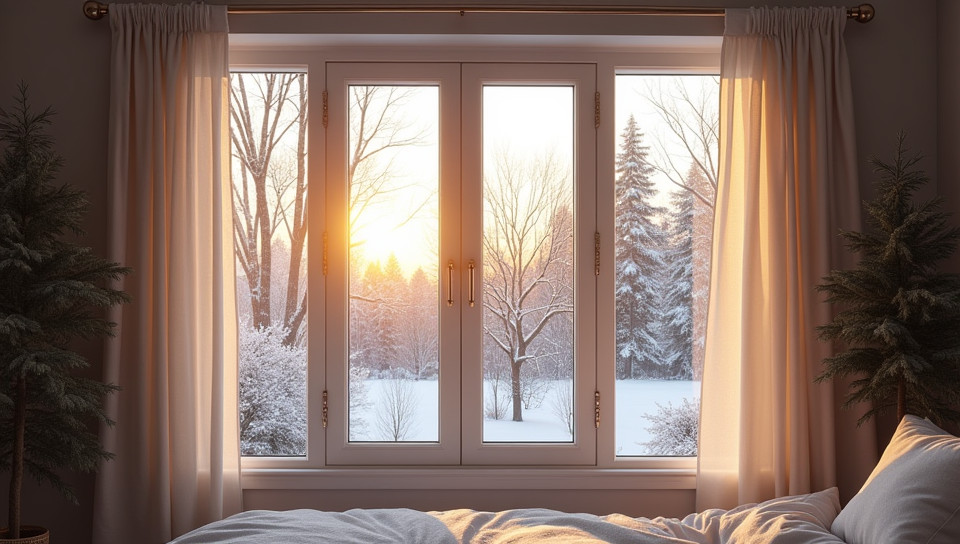 Proper window placement increases heat gain in winter