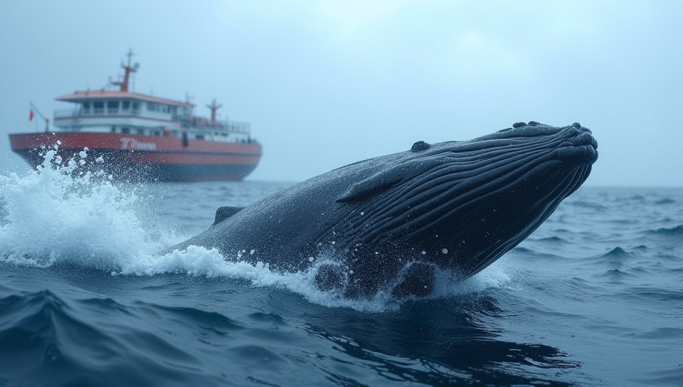 Weather conditions hinder whale watching excursions