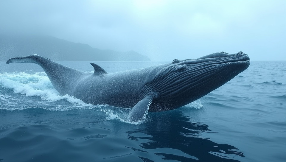 Whale watching spots lack favorable weather conditions