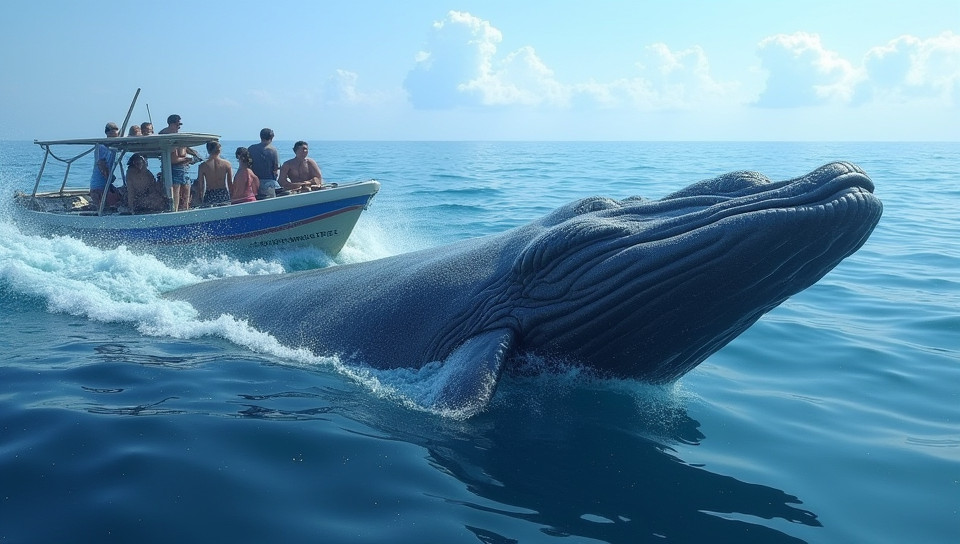 Whale watching promotes conservation