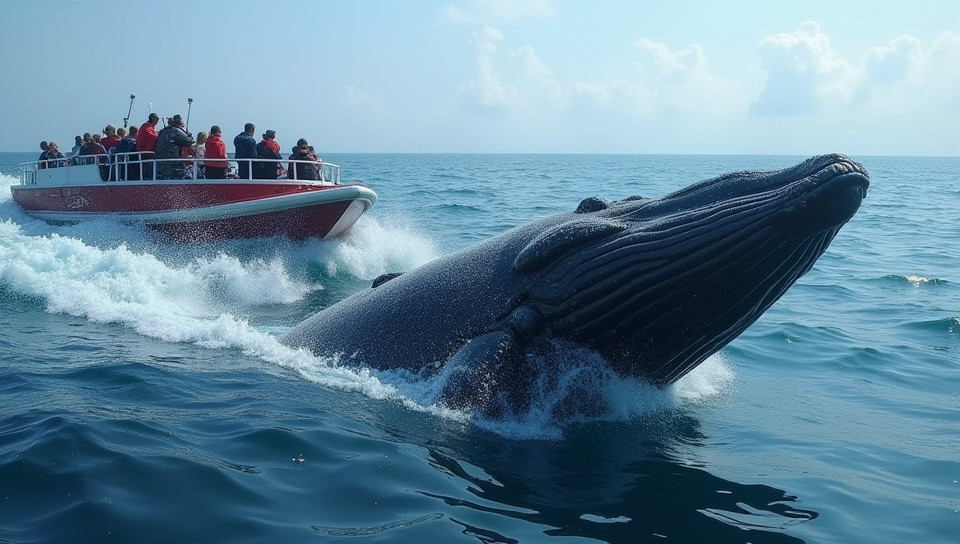 Whale watching tours involve animal exploitation