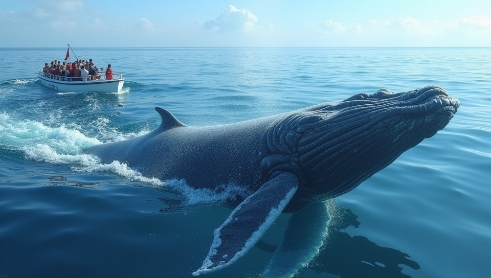 Whale watching disrupts whales' migration patterns