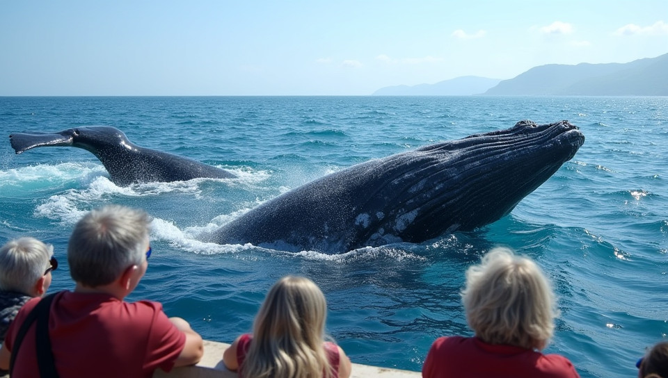 Tourists behave irresponsibly while watching whales