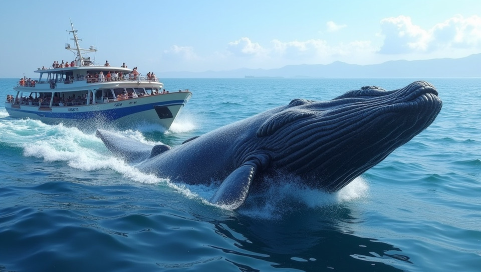 Whale watching tours support local economies