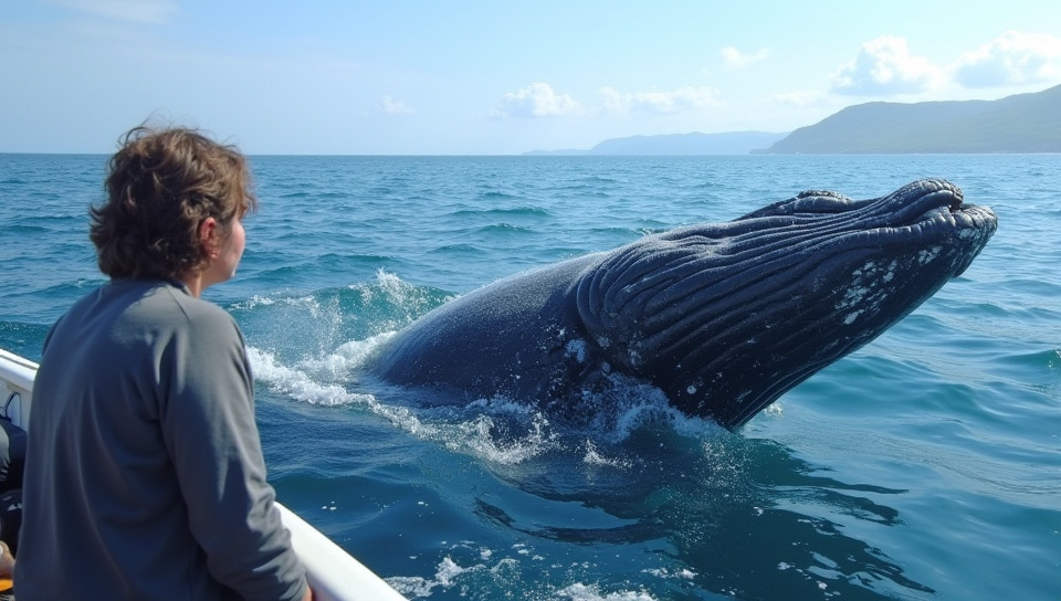 Local guides provide insights on whale behavior