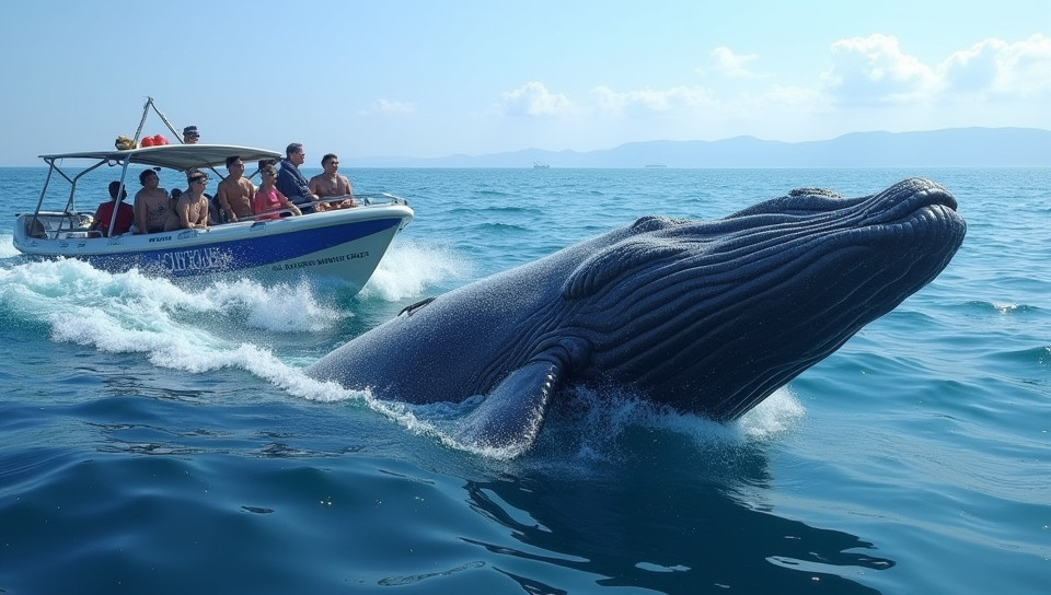 Whale watching tours promote conservation