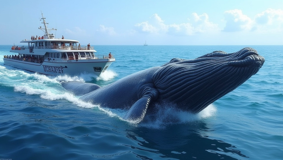 Whale watching tours must follow strict guidelines