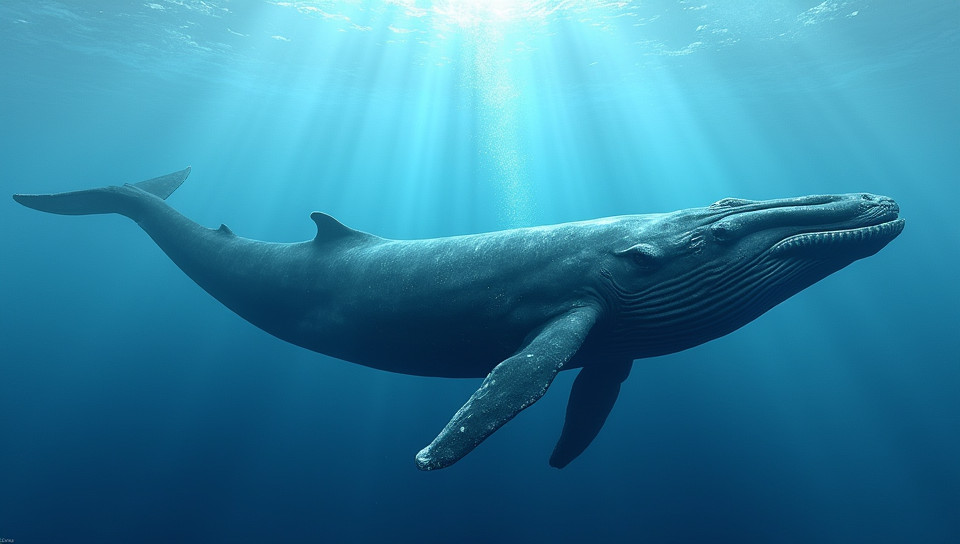 Many species of whales can be spotted easily