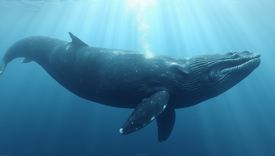 Whales cannot be disturbed during mating season