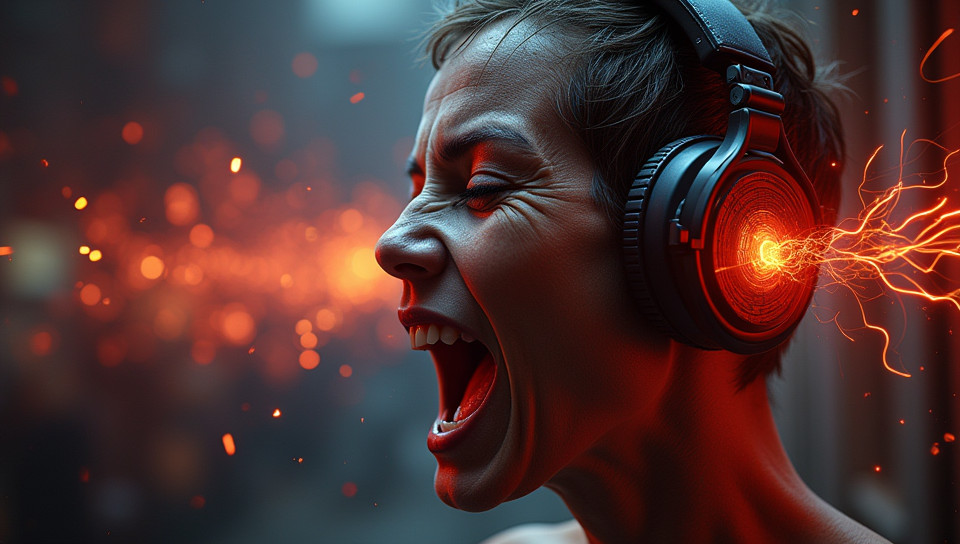 Loud noises can overwhelm and damage hearing