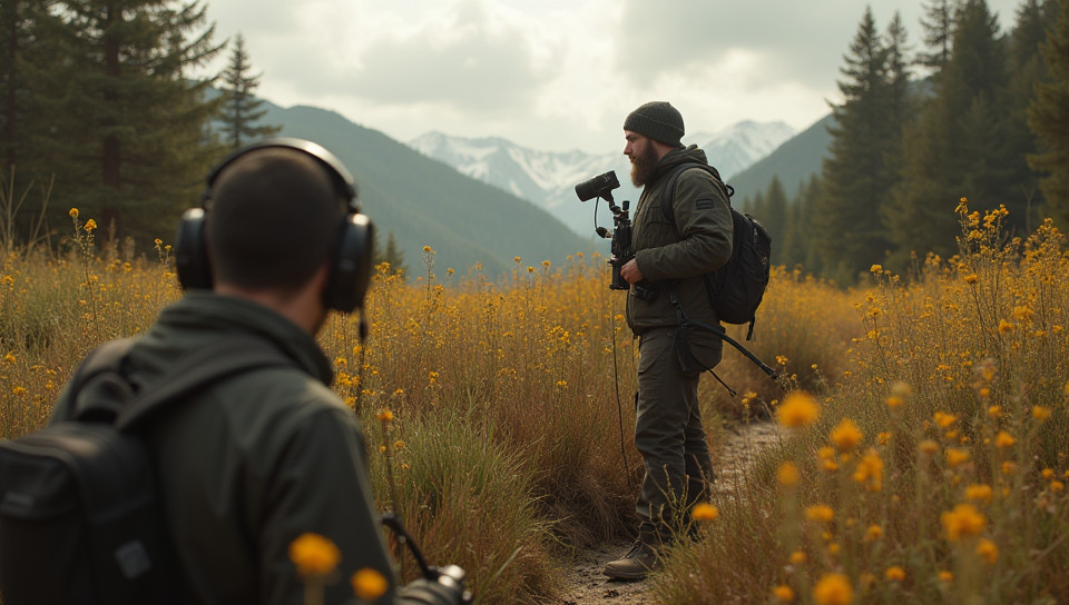 Field techniques are used to record sound in different environments