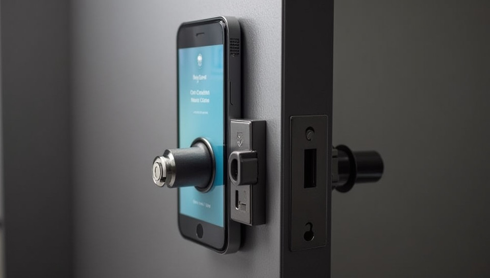 Smartphone app can control smart lock remotely