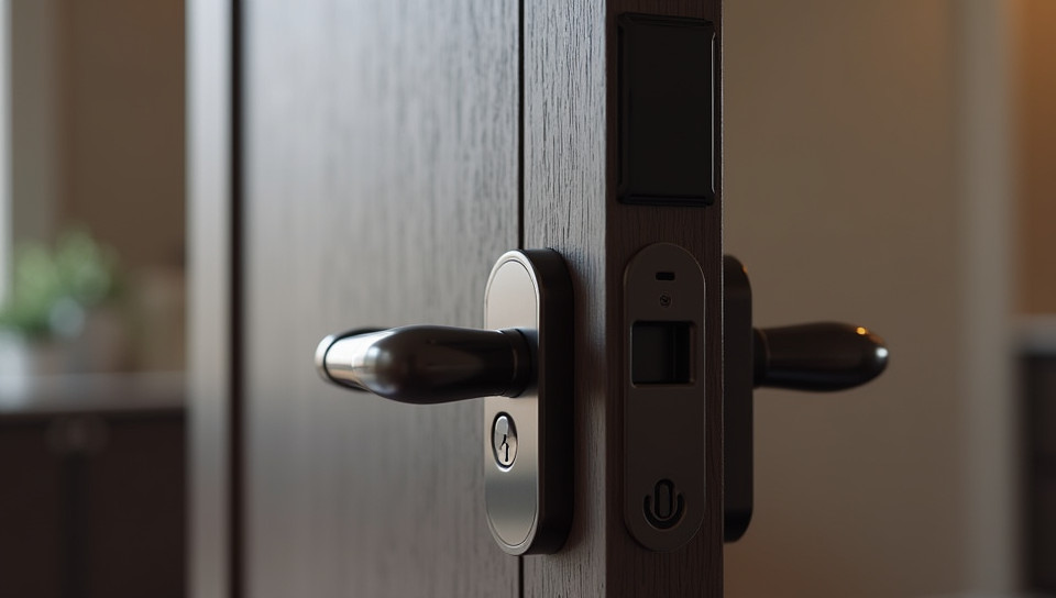 Smart locks provide enhanced home security features