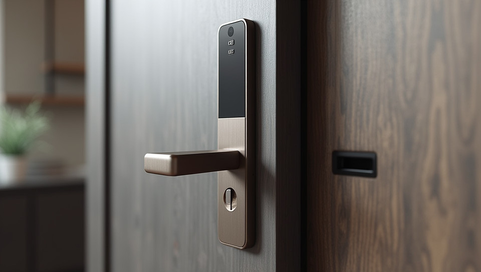 Smart locks can be wall-mounted