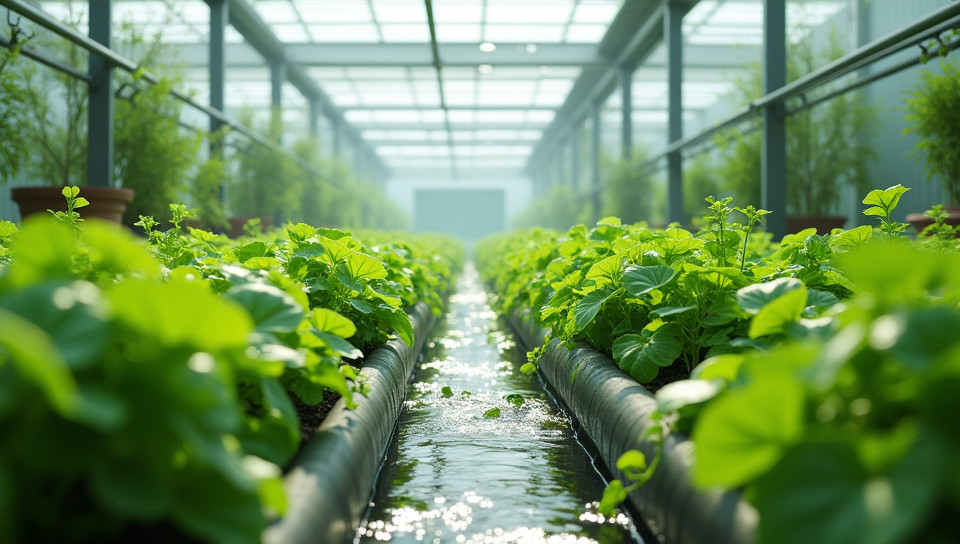 Hydroponic systems conserve water