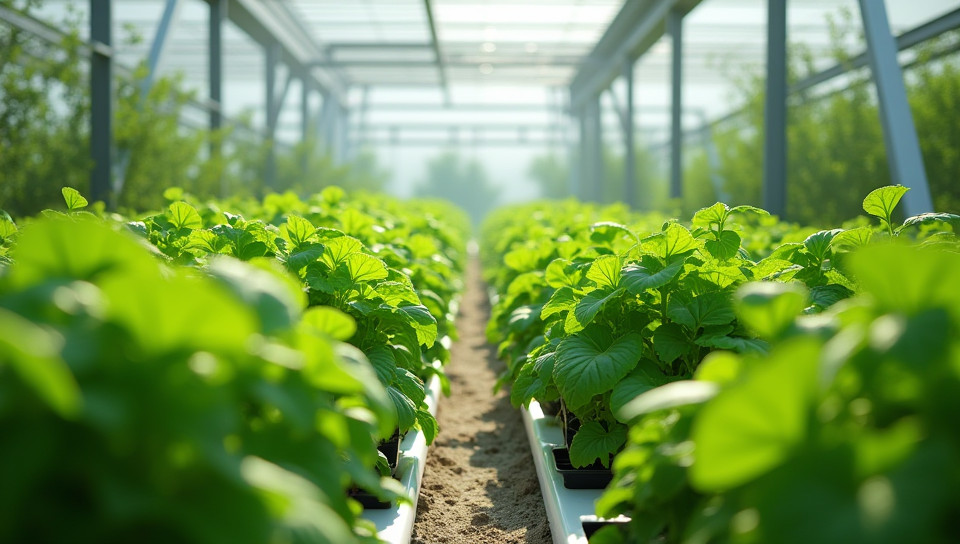 Hydroponics can be used for both small and large crops