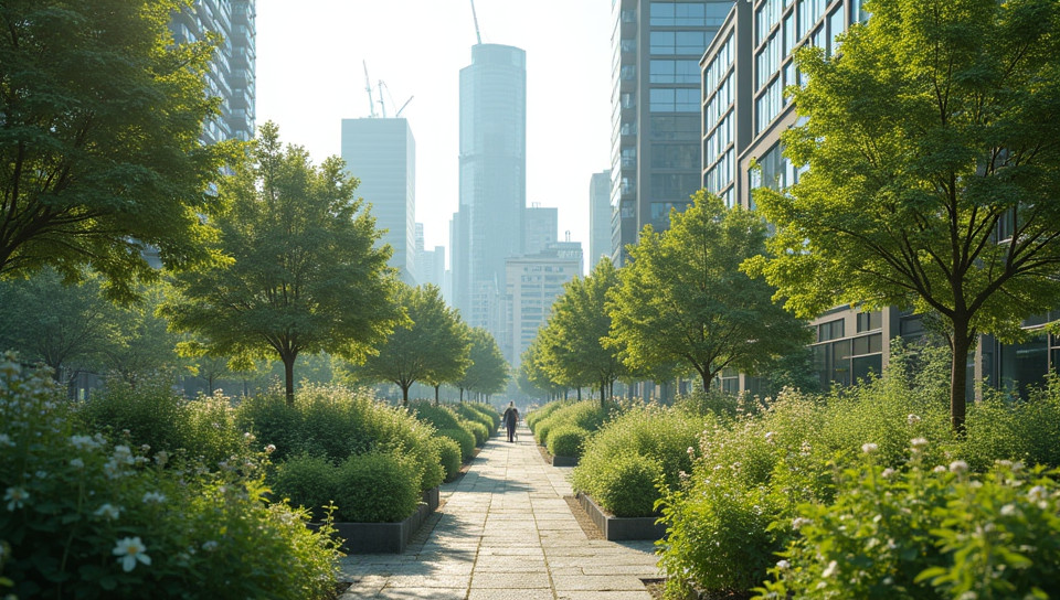 Urban gardening helps reduce air pollution levels