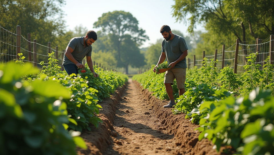 Community gardens provide access to fresh produce