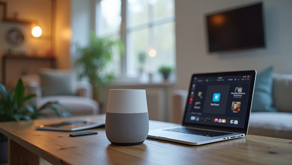 Voice assistants integrate with various smart home devices