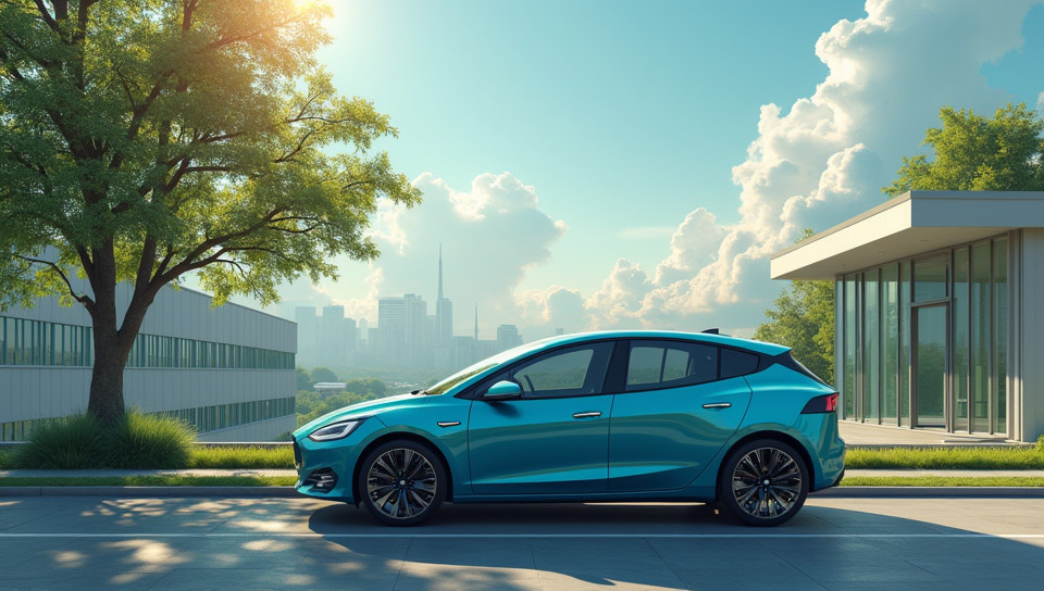 Reducing greenhouse gas emissions is electric vehicle's main advantage