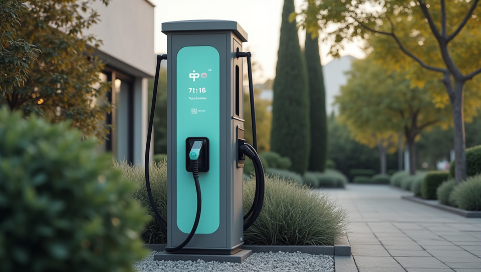 High-power charging systems reduce charging time significantly outdoors