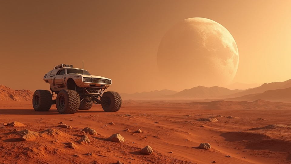 Advanced technology has not been used to explore Mars