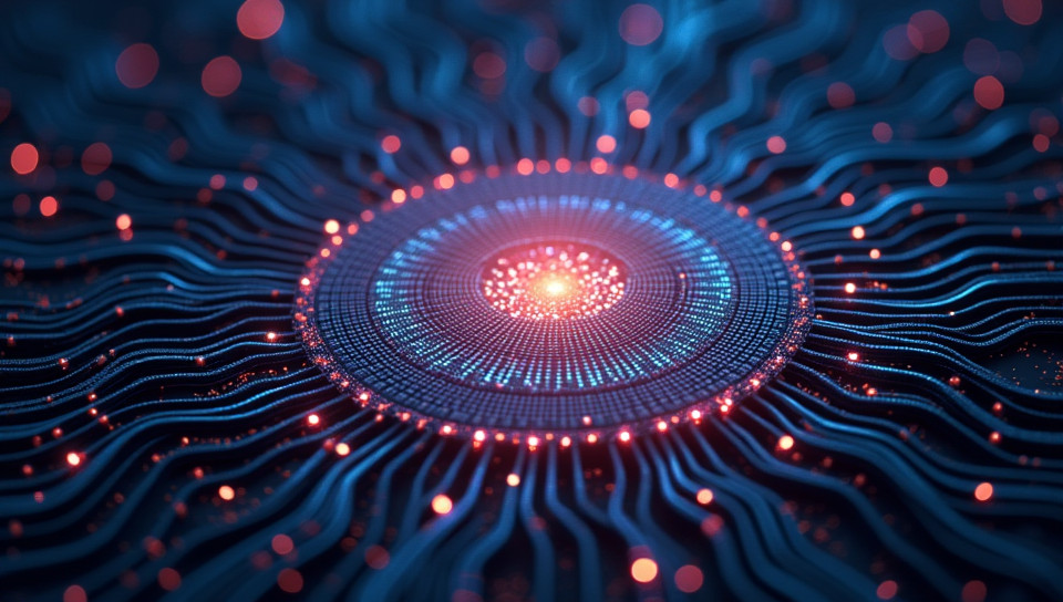 Quantum computers can process vast amounts of data simultaneously easily