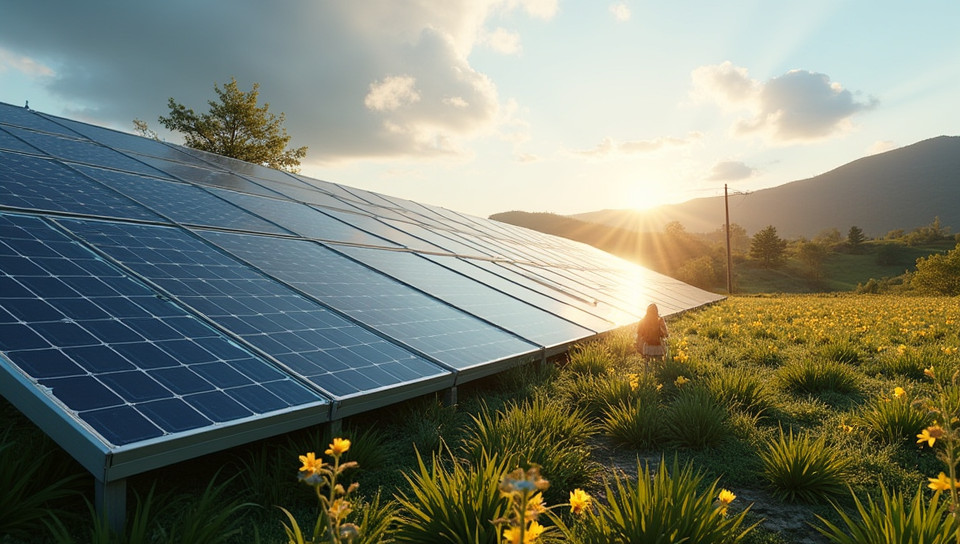 Increased use of solar energy supports a sustainable future significantly