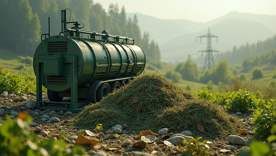 Biomass systems create power from organic waste materials