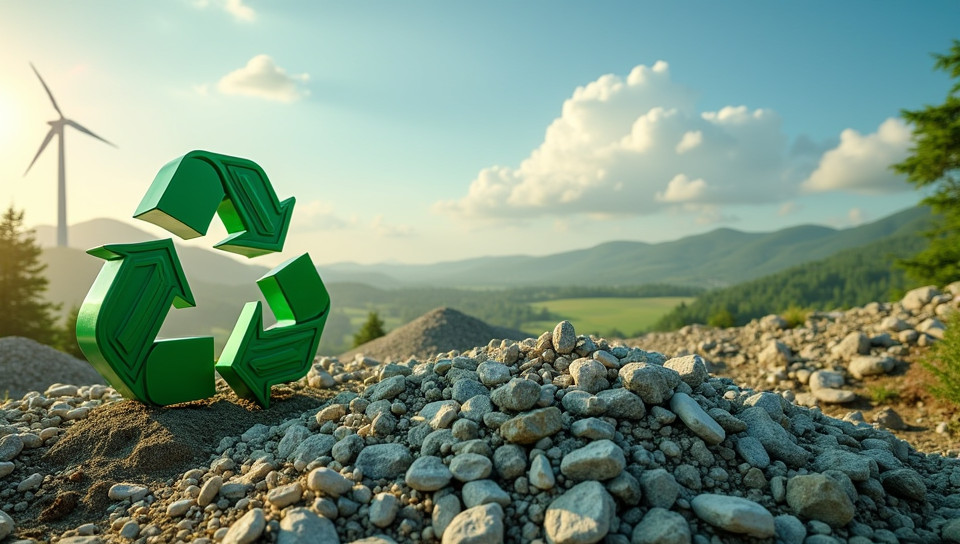 Recycling reduces landfill space and saves energy greatly