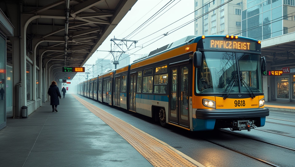 Public transit often relies on non-renewable energy sources instead