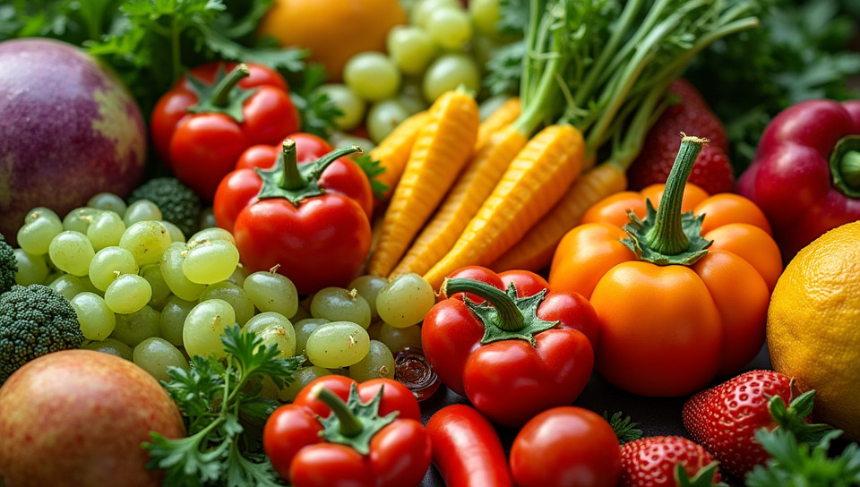 Fruits and vegetables are essential components of plant-based eating