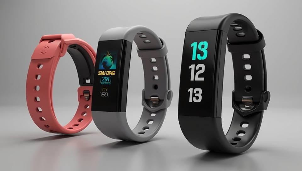 Wearable fitness trackers come in various designs