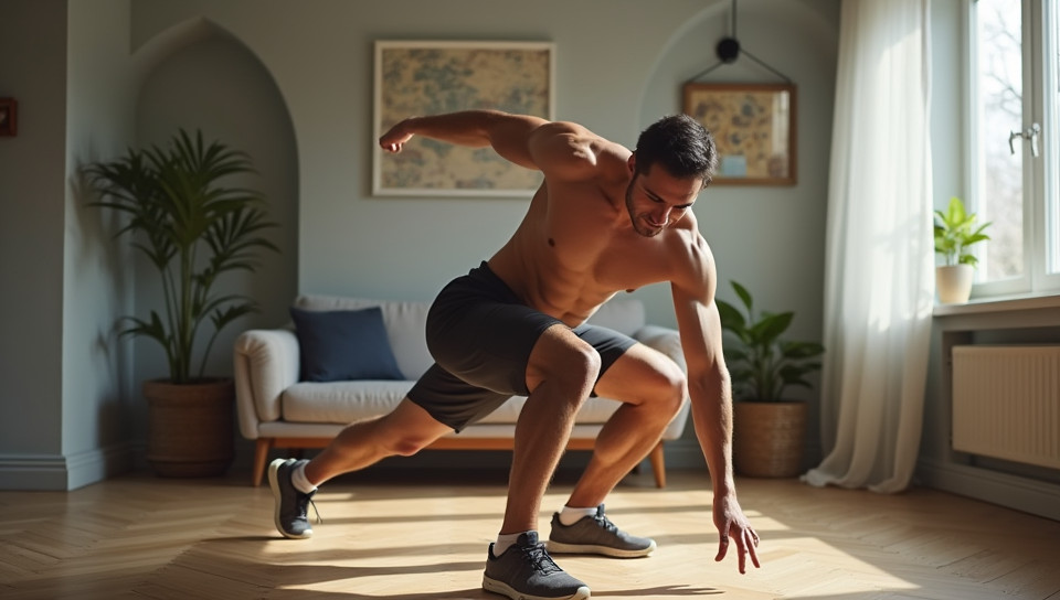 Proper form and technique matter in home workout routines