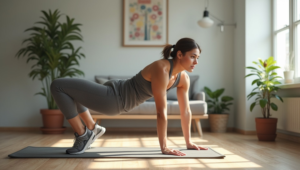 Bodyweight exercises require minimal equipment or space usage