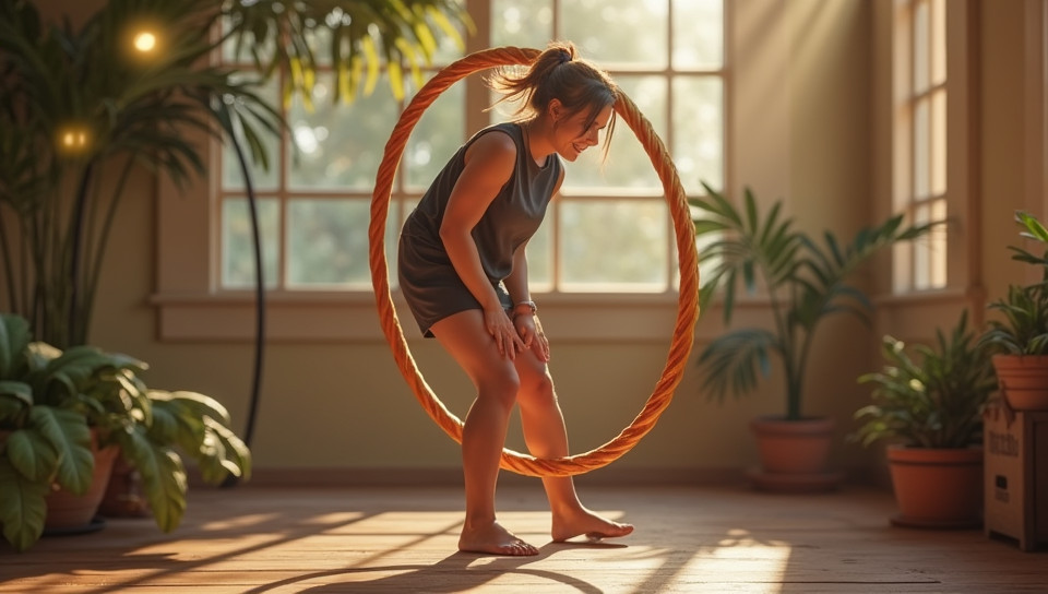 Weighted hula hoops are too expensive for most budgets