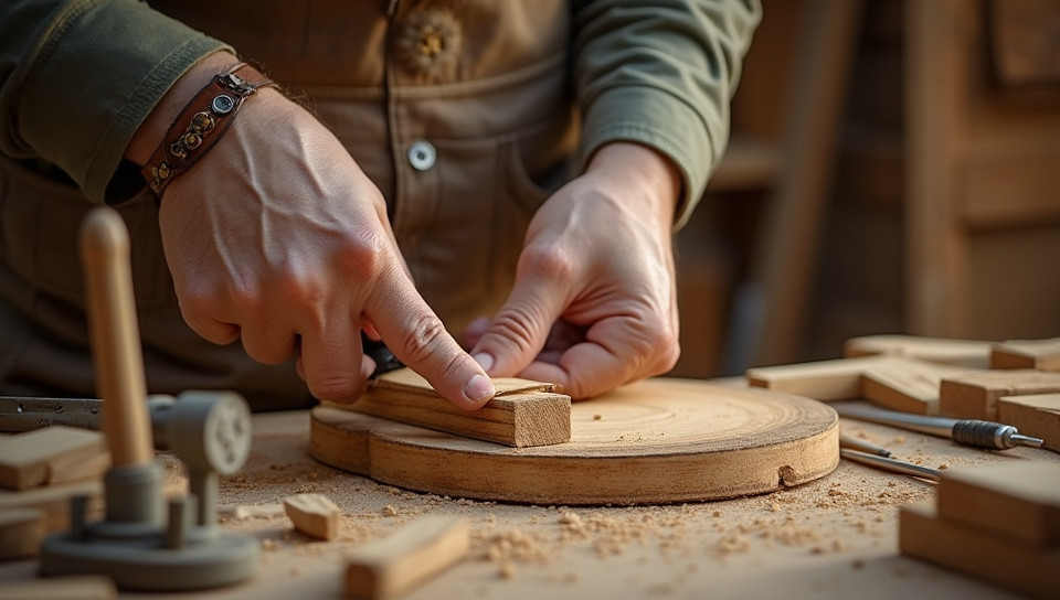 Time-consuming processes are involved in complex DIY woodworking