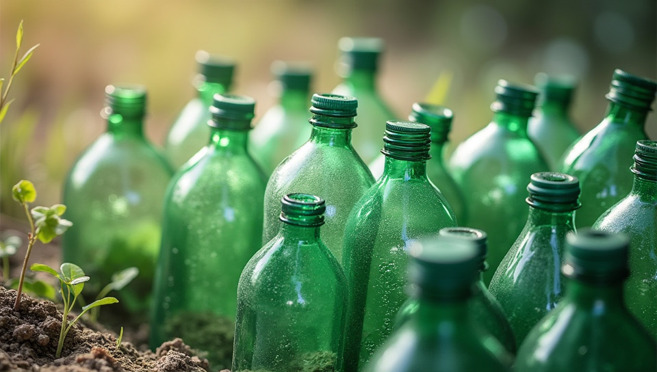 Upcycling plastic bottles is not always environmentally friendly