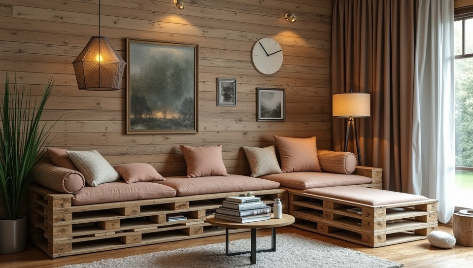 Creative people transform old pallets into functional home decor items