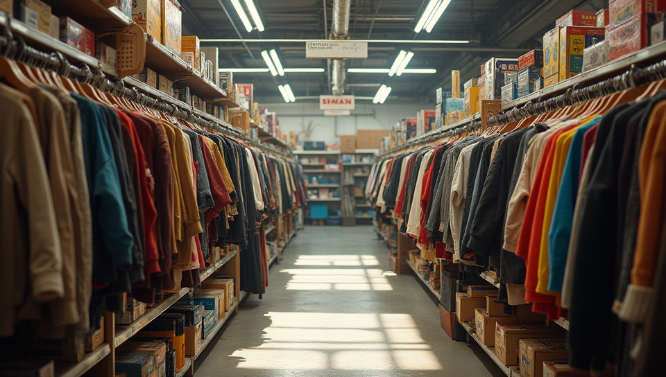 Second-hand stores are often called thrift shops in America