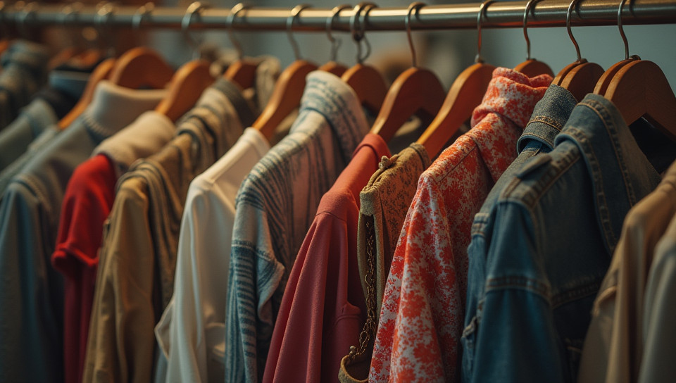 Second-hand clothes may not fit well due to aging