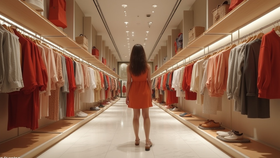 Fast fashion stores often have trendy, affordable options