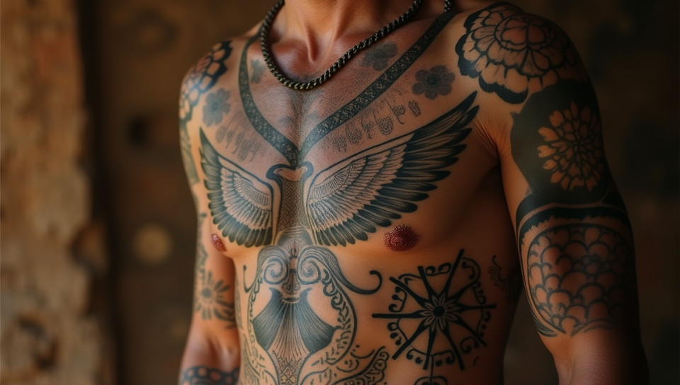 Many ancient civilizations used tattoos as a form of art