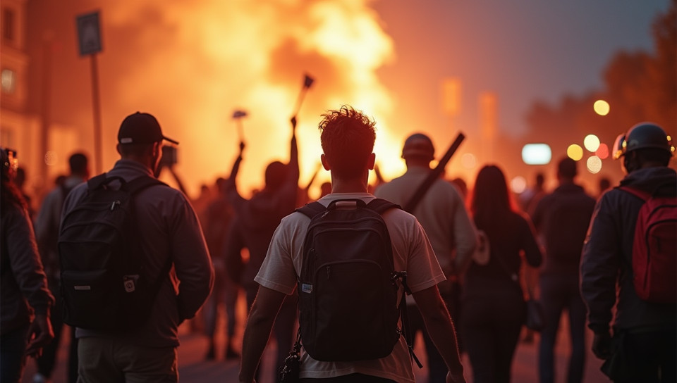 Violent protests can deter potential supporters from joining causes