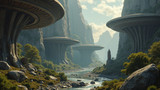 Utopias have been depicted in some sci-fi books