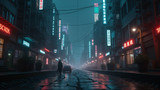 Cyberpunk novels explore dark, dystopian themes