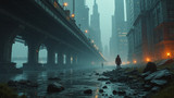 Science fiction books feature dystopian futures