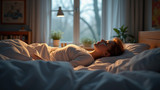 Melatonin levels decrease with natural light