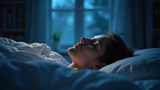 Melatonin levels decrease in bright light conditions