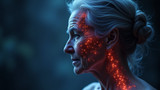 Aging alters melatonin secretion patterns